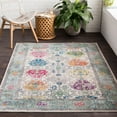 thumbnail image 2 of Surya Aura Silk ASK-2308 Floral Indoor Area Rug, 2 of 7