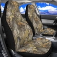 thumbnail image 2 of Binienty Hunting Camo Auto Seat Covers Front Seats Elastic Polyester Vehicle Bucket Seat Covers Breathable Anti-Slip Washable Anti-Scratch Easy Install Fit for Cars SUV Truck, 2 of 8
