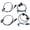 for Chevy Silverado 1500 GMC Sierra 1500, variant on HUONA 4Pcs ABS Sensor Anti-lock Brake System Wheel Speed Sensor Front/Rear Wheels for Silverado 1500 2014-2019 Direct Replacement 520971873 22775301