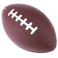 thumbnail image 1 of Lutabuo Mini American Football for Kids Adults PU Foam Rugby Toy Brown Party Games Props, 1 of 6