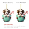 thumbnail image 5 of Personalized Dog in a Cup of Tea Christmas Ornament,Acrylic Funny Puppy Xmas Tree Decor for Dog Lovers Gift,Holiday Birthday Party Supplies,Home Car Indoor Outdoor Christmas Decoration Hanging, 5 of 7