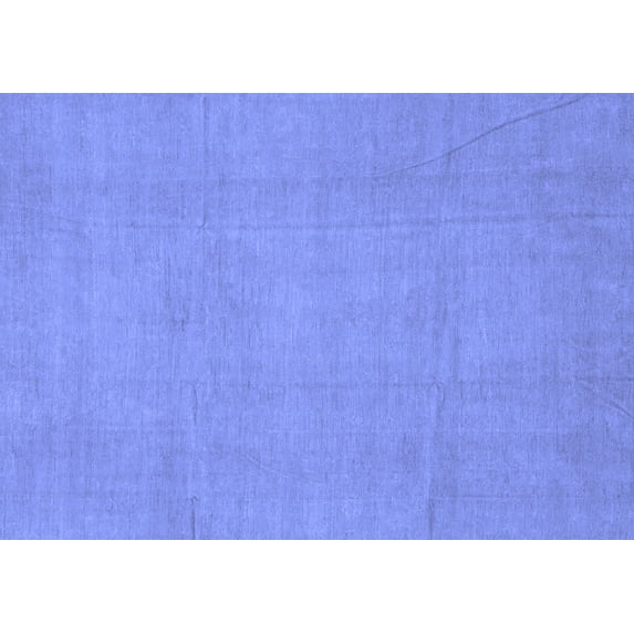 Ahgly Company Indoor Rectangle Abstract Blue Modern Area Rugs, 6' x 9'