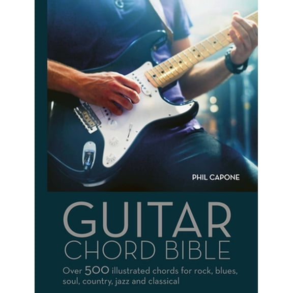 Pre-Owned Guitar Chord Handbook : Over 500 illustrated chords for Rock, Blues, Soul, Country, Jazz, & Classical (Hardcover)
