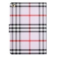 thumbnail image 5 of Case for iPad 6th Generation, Plaid Design Cute Stylish Shockproof Cover with Kickstand Magnetic Flip Folio Case for iPad 6th Generation 9.7 inch,Lightpurple, 5 of 6