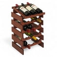 thumbnail image 2 of Wooden Mallet WRD34MH 15 Bottle Dakota Wine Rack with Display Top, 2 of 3