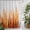 Orange, variant on Grey Forest Shower Curtain - Water Repellent Fabric Shower Curtains Washable, Gray Ombre Trees Watercolor Pine-Trees Decorative Polyester Cloth Bathroom Curtains Modern Bath Decor 36"x72"
