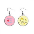 thumbnail image 1 of Latín, me encanta tu simple texto. Pendiente Sol Flor Pendiente Joyas Moda Unbranded M, 1 of 3