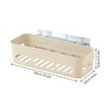 thumbnail image 3 of TIELUTT Bathroom Rack Wall Mounted Bathroom Suction Wall Toilet Paper Towel Holder under Cabinet Bathroom Storage Floating Bathroom Shelves Towels Large Bathroom Towel Racks for Bathroom over Toilet, 3 of 8