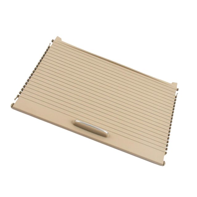 Reposabrazos trasero para coche, portavasos, cortina, para W204, W207, soporte deslizante para bebidas, persiana enrollable, color beige