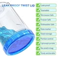 thumbnail image 3 of [Recipiente de almacenamiento de alimentos] HOMETALL, paquete de 10, 950 ml, sin BPA, 3 of 7