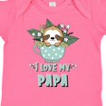 thumbnail image 4 of Inktastic Teacup Raccoon I Love My Papa Boys or Girls Baby Bodysuit, 4 of 5