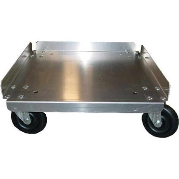Prairie View D1525323 Chicken Case Aluminum Flat Dollies- 6 x 15.25 x 23 in.