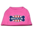 thumbnail image 1 of Bonely In America Screen Print Shirt Bright Pink Xxl (18), 1 of 1