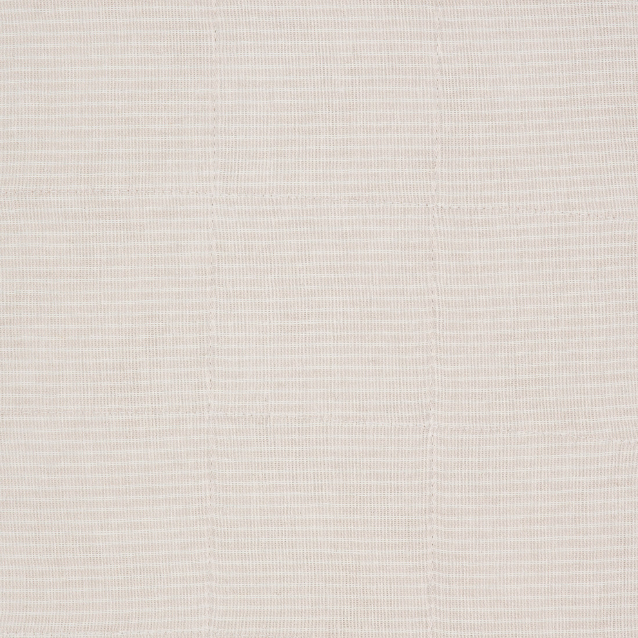 Allswell Linen Blend 3-Piece Quilt Set, Cream Glaze Stripe, King/California King