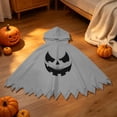 thumbnail image 7 of Bainana Halloween Onesie Cosplay Ghost Outfits For Kids Breathable Long Sleeve Hooded Face Print Robe Boys And Girls Trick-Or-Treating Clothes, 7 of 7