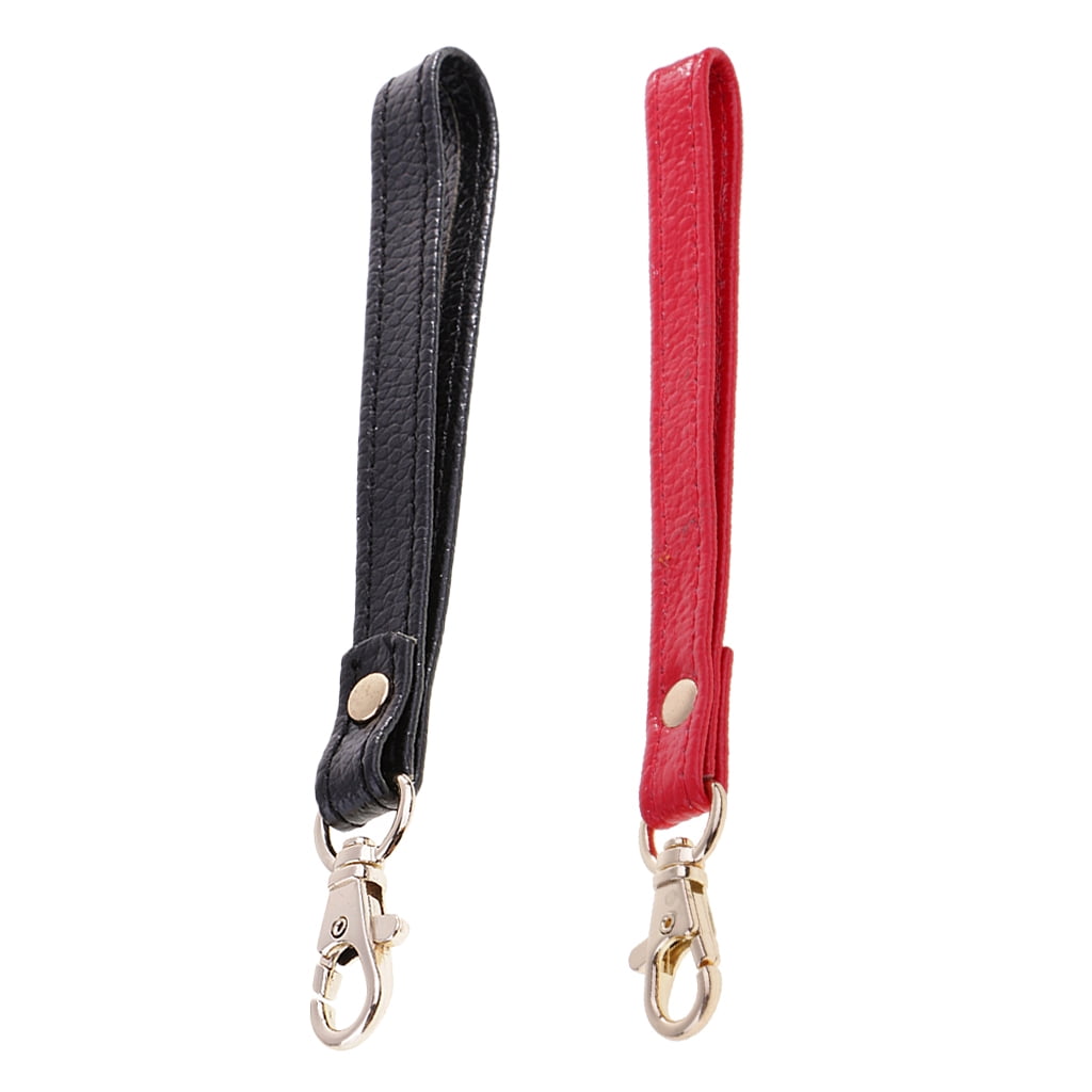 leather wrist strap for purse