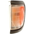 thumbnail image 3 of Left Corner Light Compatible with 1995-1997 Toyota Tacoma SR5 3.4L (95-97) DLX 2.4L (95-97) Base 2.7L Base 2.4L DLX 2.7L Halogen Black Trim 5VZ-FE 3RZ-FE TO2520144 8162004030, 3 of 6