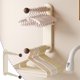 thumbnail image 1 of Retractable Clothes Hanger Organizer Drill Free Wall Mounted Hanger Storage Rack Space Saving Multi Function Laundry Organizer for Balcony Laundry Room Wardrobe, 1 of 6