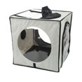 thumbnail image 3 of Pet Drying Box, Top And Front Zippers Pet Dryer Cage Mesh Design  For Camping Blue,Grey,Pink, 3 of 8