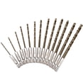 thumbnail image 6 of Hex Shank Cobalt Drill Bit Set for Metal and Hardened Steel, 13Pcs 1/16"-1/4" M35 HSS Twist Drill Bits for Impact Driver, with Index Holder, 6 of 11