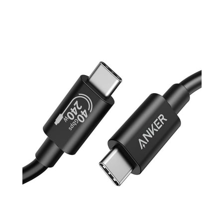 Anker 515 USB C to USB C Cable,3.3 ft,Supports 8K HD Display,40 Gbps Sync,240W Charging for Laptop/Docking