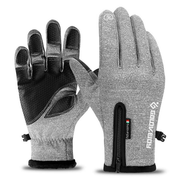 Golovejoy Unisex Touch Screen Gloves Winter Outdoor Sports Windproof