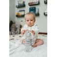 thumbnail image 2 of Dr. Brown's Milestones Narrow Sippy Straw Bottle with Silicone Handles Gey, 1 pack, 2 of 7