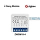 thumbnail image 1 of AUBESS ZigBee On-off 1/2/3/4way Double-control Switch Module Remote Control, 1 of 5