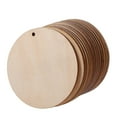 thumbnail image 4 of jifeng 50 Pièces en Bois Rond Inachevé Scrapbooking Fête de Mariage Pendaison Cadeau 50mm 50Pcs, 4 of 9