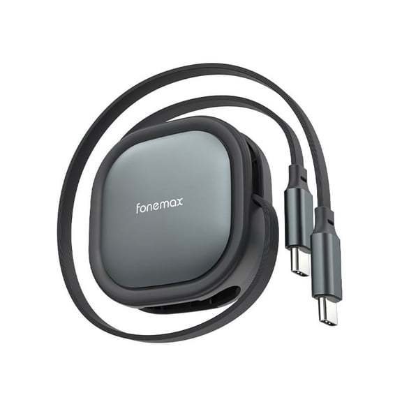 Yiran 60W Retractable Type-C to Type-C Charging Cable