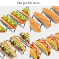 thumbnail image 2 of YLSHRF Safe Taco Stand Taco Holder For Hotel For Waffles Garden Sandwiches Bar Table, 2 of 8