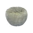 thumbnail image 1 of Boscoman Jumbo Green Corduroy Round Beanbag, 1 of 1