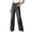 Black, variant on YIFUNIN Women's Slim Fit Slightly Flared Long Pants, Fashion Casual Jeans for Retro Style, Stretchy Comfortable Denim Trousers,Beige L