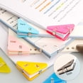 thumbnail image 4 of Clip para documentos de 36 piezas Clips de papel triangulares Clips protectores de esquinas de papel Clips de esquinas para libros TUNC Sencillez, 4 of 5