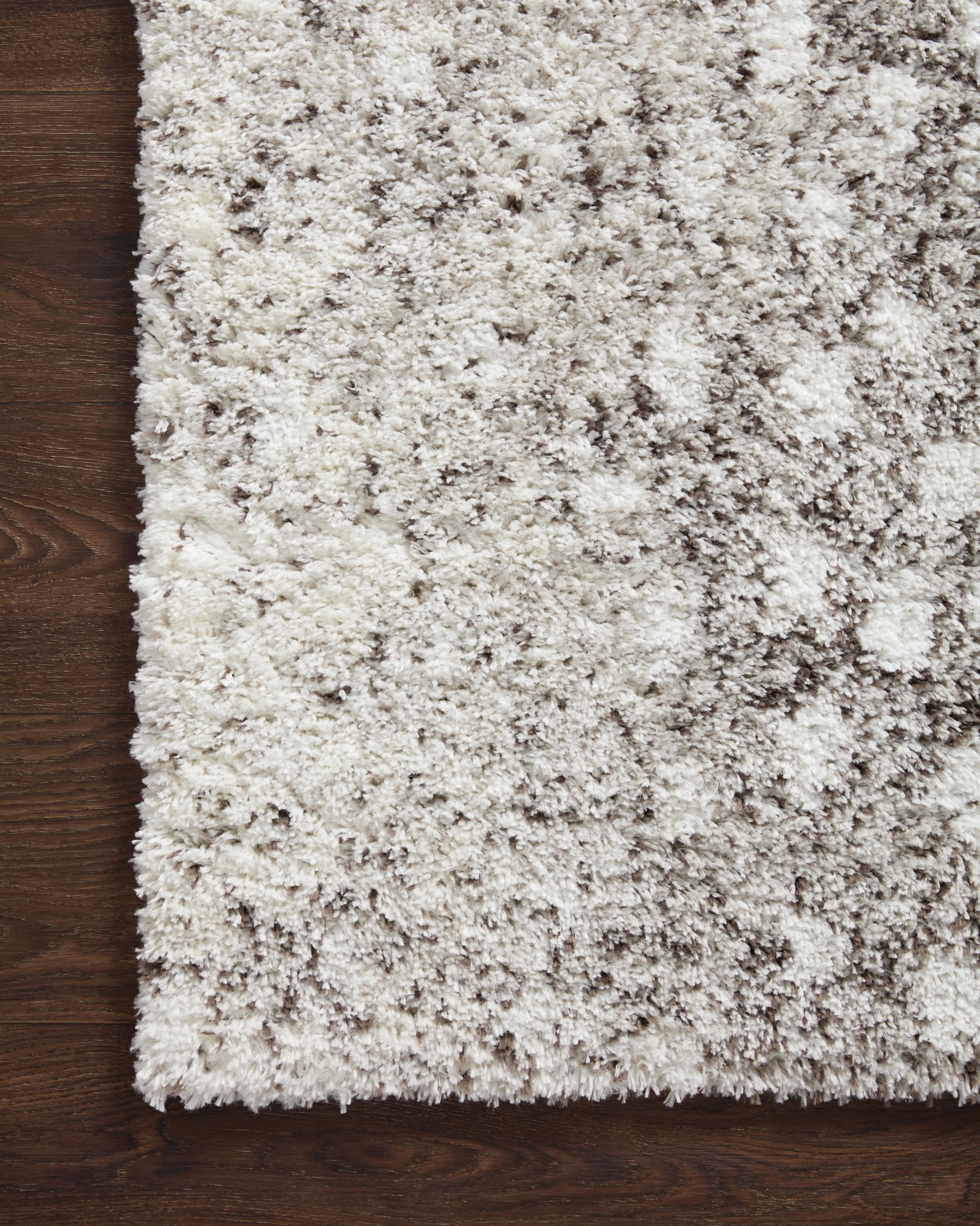 BLS-01 Grey, White 311" X 6 Size Rug