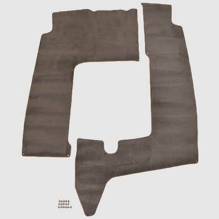 Malibu Boat Snap In Carpet 5689419 | Suede Taupe Brown (2 PC)