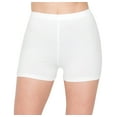 thumbnail image 2 of ALWAYS Women's 1" Waistband Yoga Lounge Shorts White M, 2 of 7