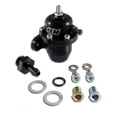 thumbnail image 1 of AEM Electronics Régulateur de Pression de Carburant 25-300BK 20-60 PSI; -6 AN Entrée/sortie; Essence; Anodisé; Aluminium; avec Régulateur/raccords, 1 of 4
