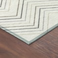 thumbnail image 3 of Addison Rugs Chantille Indoor/Outdoor Transitional Geometric Ivory Machine Washable Round Rug, 8' x 8', 3 of 8