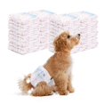 thumbnail image 1 of Pañales desechables para perros FUNLIYING para mujer, 90 unidades, talla S, rosa, 1 of 7