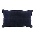 thumbnail image 1 of Double-sided Flocking Pillow Inflatable Portable Foldable Pillow for Camping/ Traveling/ Office blue, 1 of 8