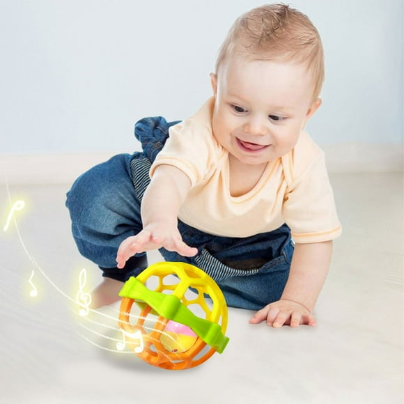 TIMIFIS Silica Gel Balls Can Be Boiled to Soothe Early Childhood Education Fitness Soft Rubber Animals Grip Balls Shaking Bells Toy Education