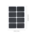 thumbnail image 4 of Minkissy 10 Sheets Chalkboard Stickers for Jars and Canisters Write On Wipe Resistant PVC Material for Home, 4 of 5