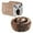 Brown, variant on Cardboard Cat Scratching Post with Foldable Bed 2 in 1 Interactive Cat Scratch Toy for Indoor Outdoor Use