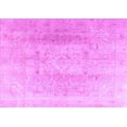 thumbnail image 1 of Ahgly Company Indoor Rectangle Persian Purple Traditional Area Rugs, 4' x 6', 1 of 4
