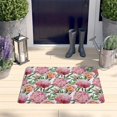 thumbnail image 2 of Pioneer Flower Floral Print Flannel Non Slip Door Rugs,Washable Door Mats Indoor,Decorative Door Mats,Dirt-Resistant and Absorbent Doormat for Entrance,Bedroom,Kitchen,Bathroom,23.5"x16", 2 of 5