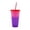 Pink*2pcs, variant on Cheers.US 2 Pcs/Set Color Changing Cups Blank Cups Reusable Tumbler with Lids and Straws,BPA Free Reusable Plastic Cold Drink Cups with Lids and Straws, Smoothie Cups,Party Cups
