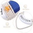 thumbnail image 3 of LOLIPPYY Hanging Craft Pendant Home Decor Mediterranean Style Lifebuoy Multi 1 Piece, 3 of 6