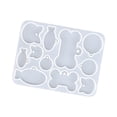 thumbnail image 4 of Modelo de placa de identificación de perro de silicona con modelo de resina epoxi para amantes de las mascotas, suministros hechos a mano, colgante, 4 of 8
