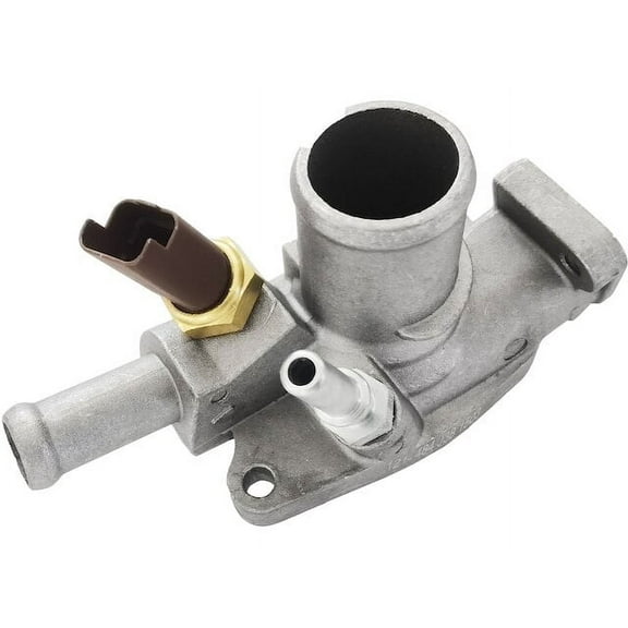 Engine Coolant Thermostat Housing Assembly - Compatible with 2014 - 2017 Fiat 500L 1.4L 4-Cylinder 2015 2016
